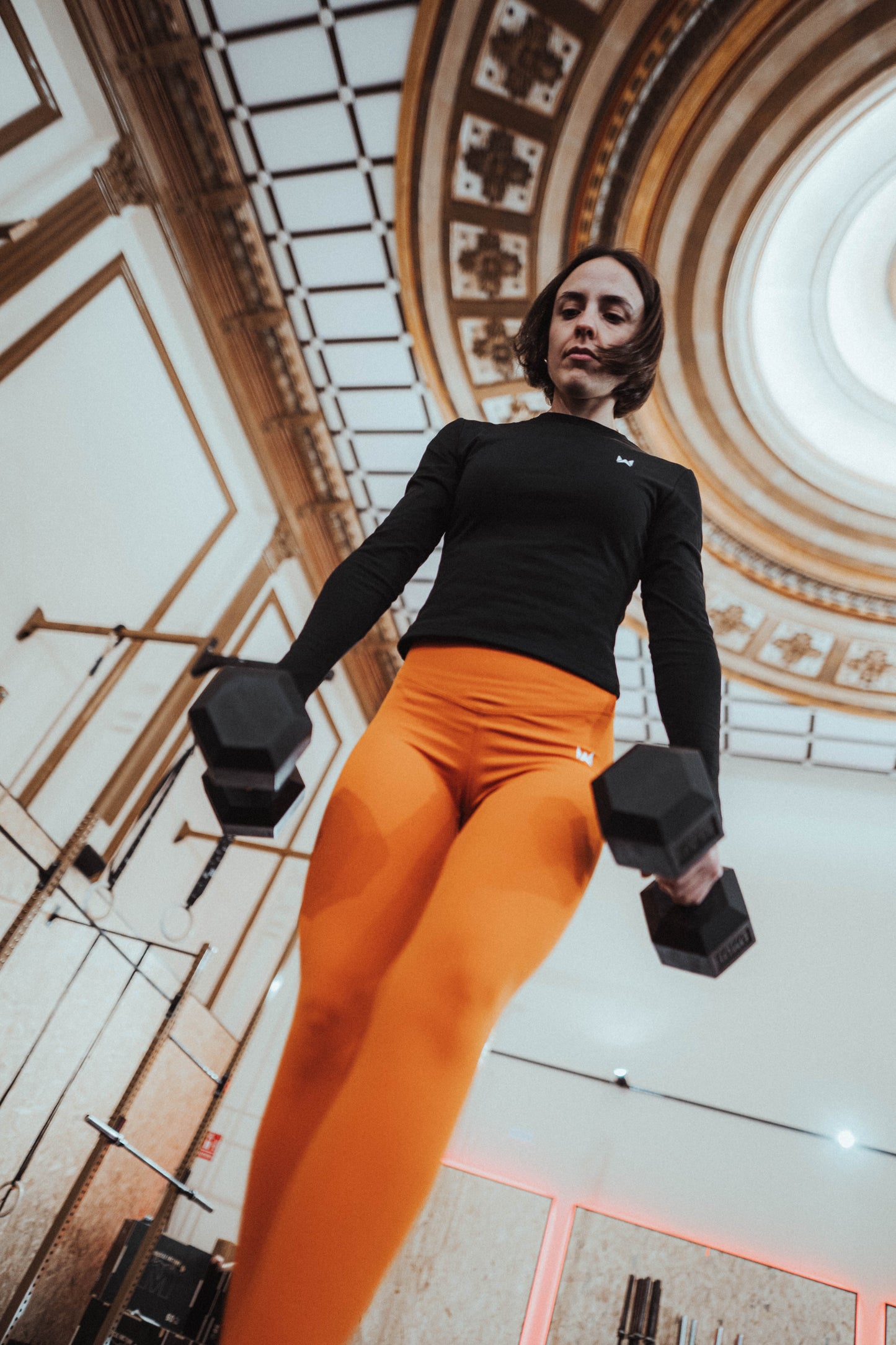 MALLAS LARGAS SPORTSCULPT NARANJA