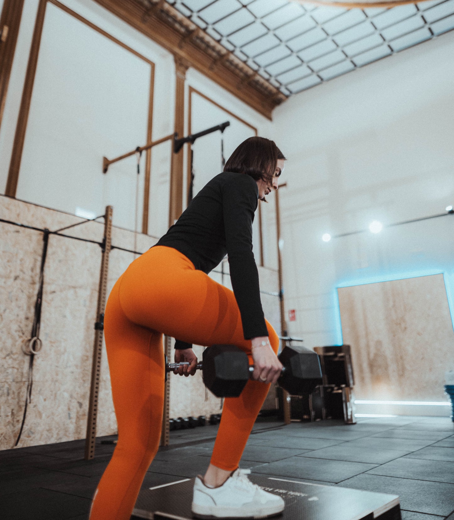 MALLAS LARGAS SPORTSCULPT NARANJA