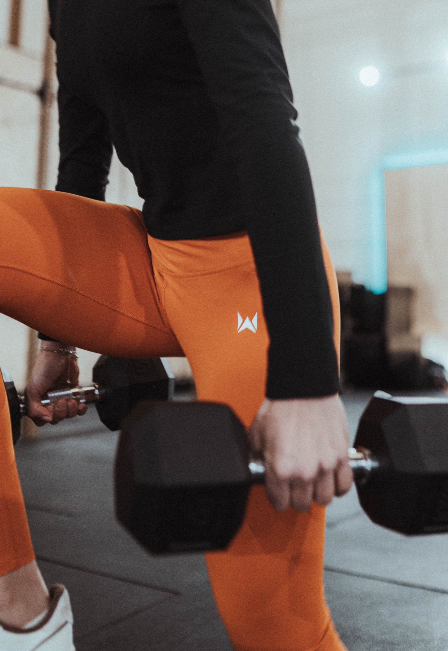 MALLAS LARGAS SPORTSCULPT NARANJA