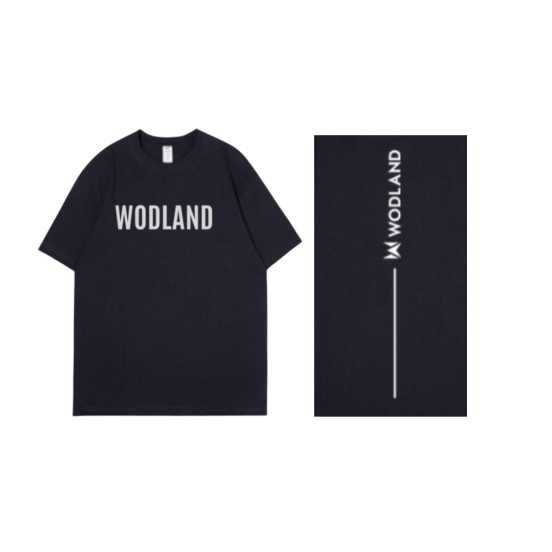 CAMISETA CLASSIC CASCADE NEGRA