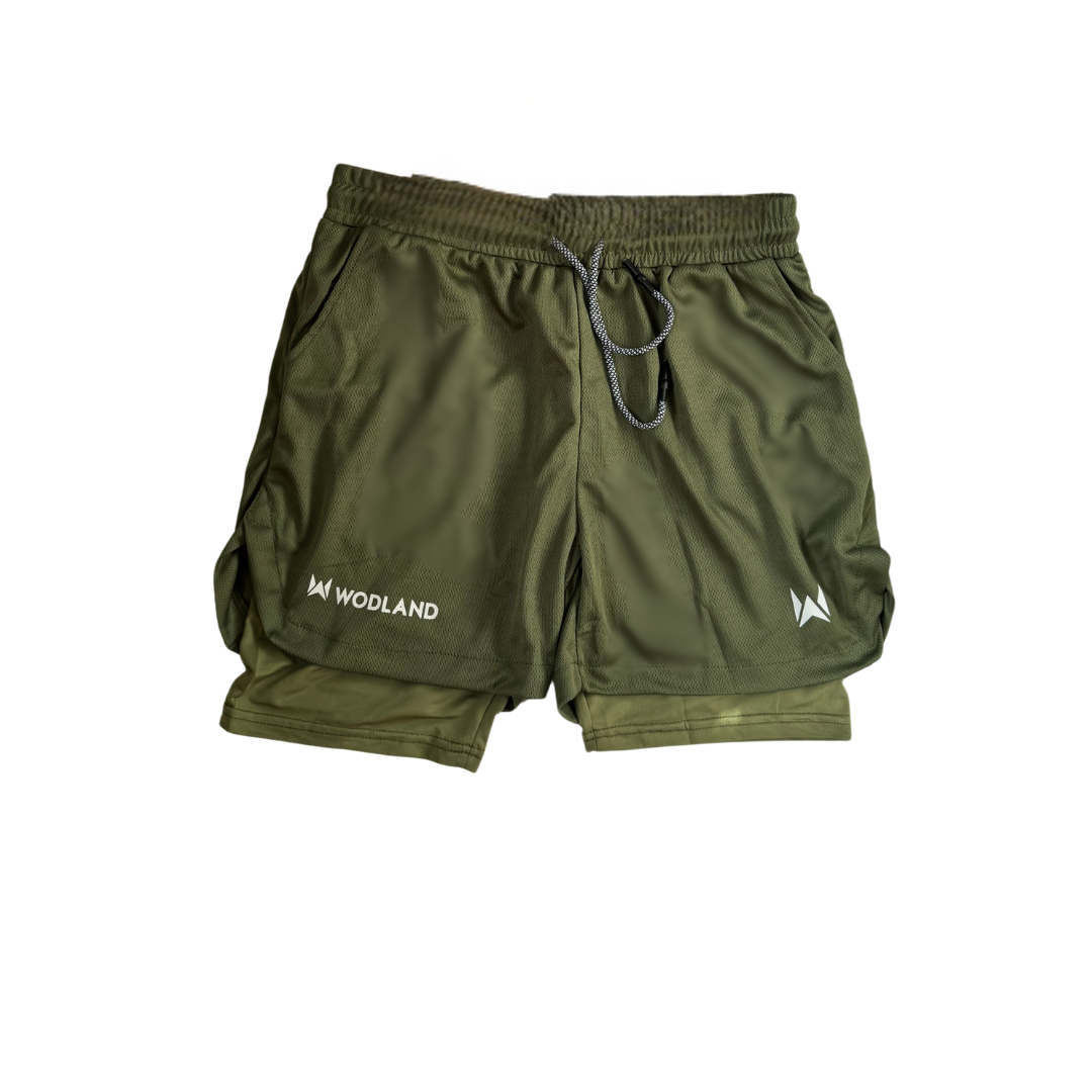 PANTALÓN 2 EN 1 EVERYDAY VERDE MILITAR