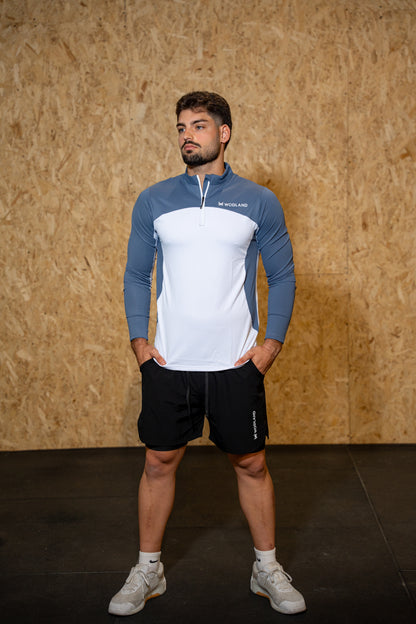 HYBRID LIGHTWEIGHT LONG SLEEVE - BLANCO