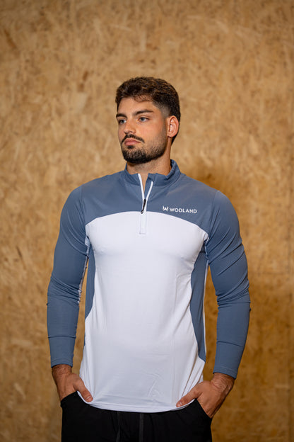 HYBRID LIGHTWEIGHT LONG SLEEVE - BLANCO