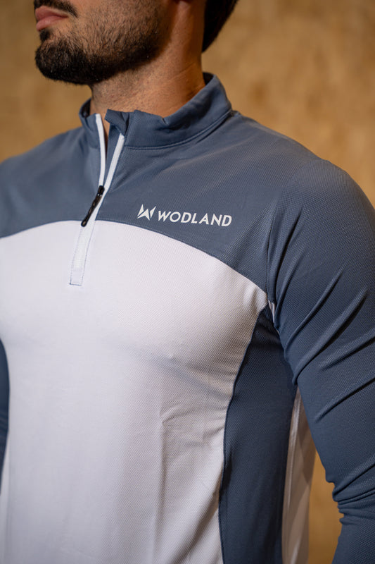 HYBRID LIGHTWEIGHT LONG SLEEVE - BLANCO