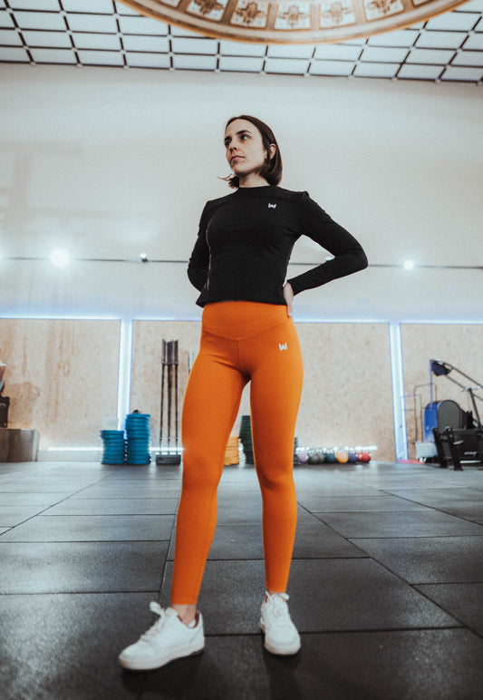 MALLAS LARGAS SPORTSCULPT NARANJA