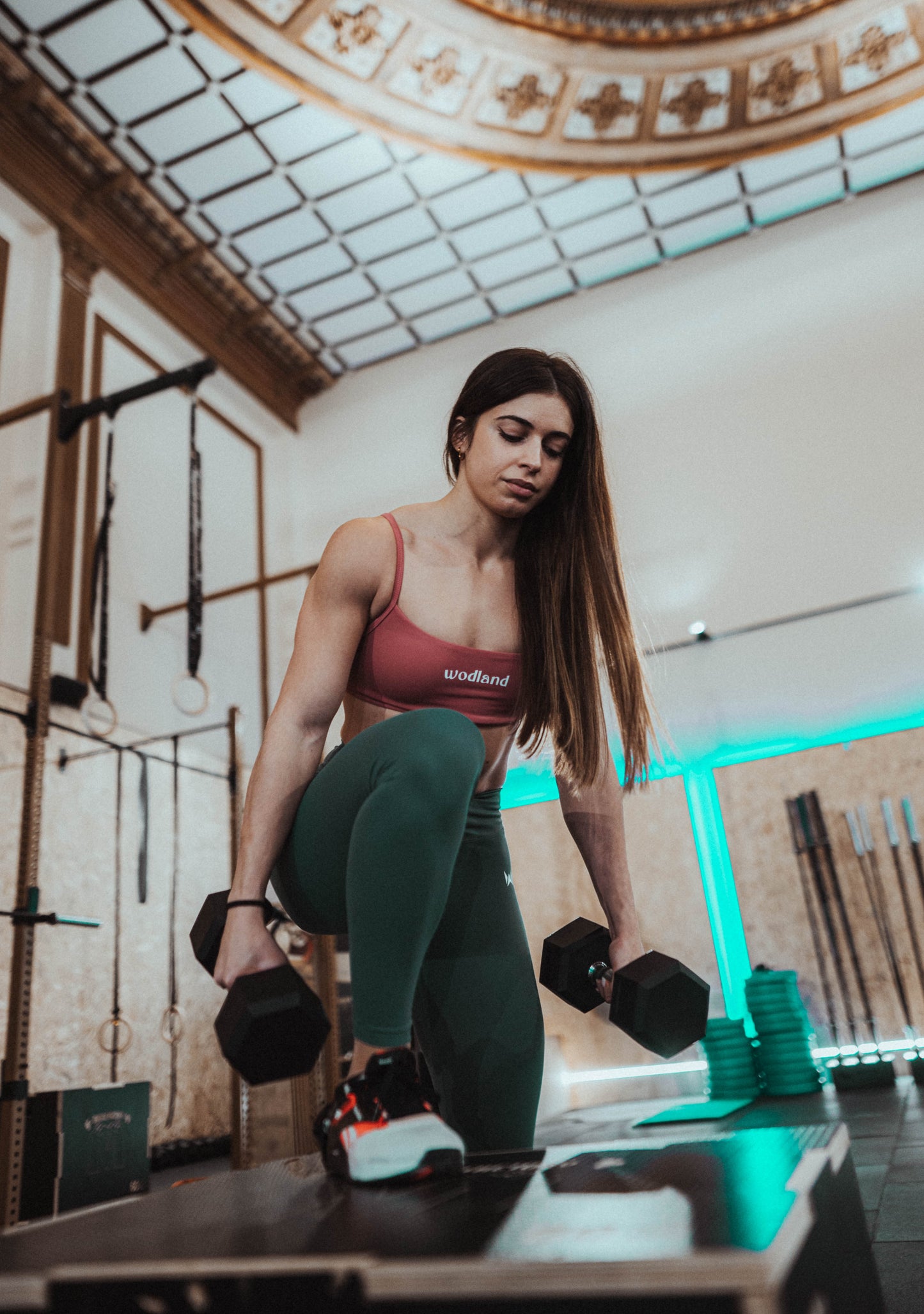 MALLAS LARGAS SPORTSCULPT VERDE MAR