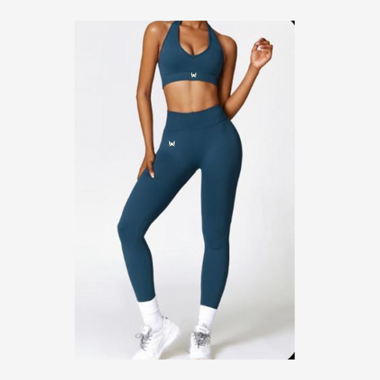 SUJETADOR DEPORTIVO GLAM AZUL OSCURO