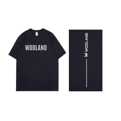 CAMISETA CLASSIC CASCADE NEGRA